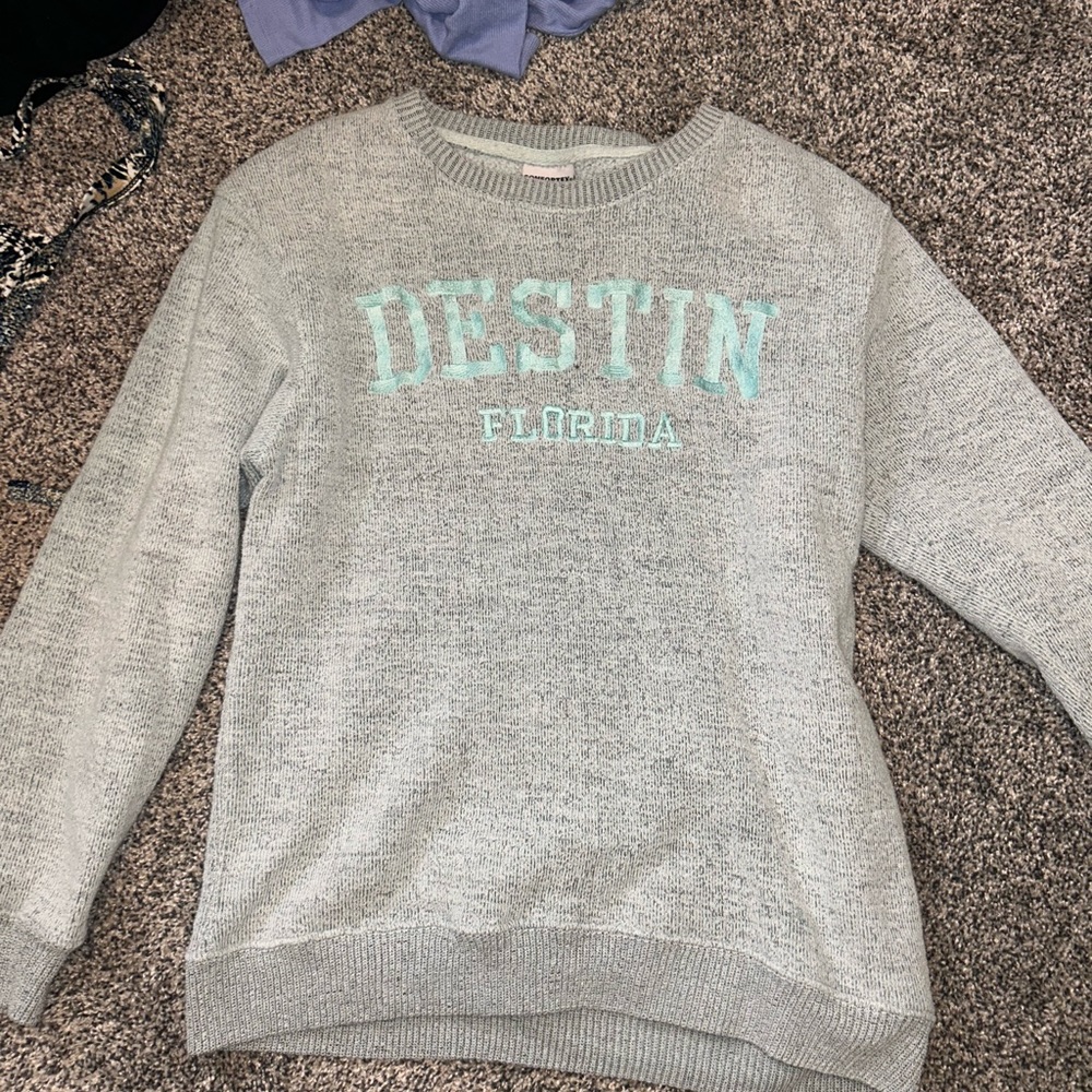 destin florida sweatshirt size small/medium.